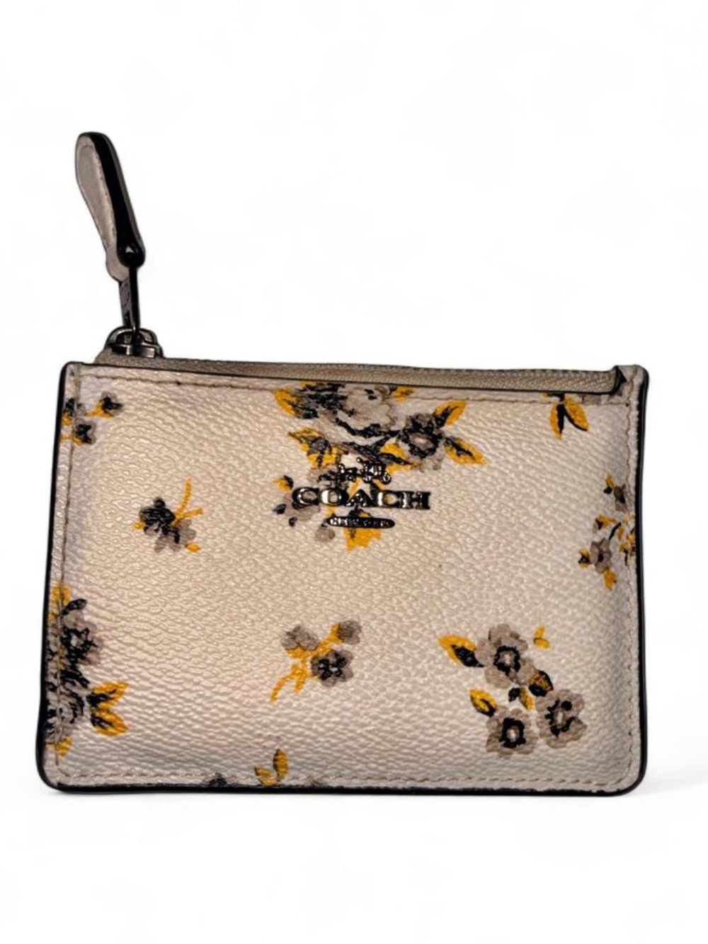 Coach Floral Print Wallet